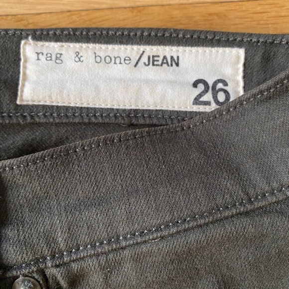 rag & bone/JEAN Skinny Jeans Black, Size 26 - Picture 8 of 8